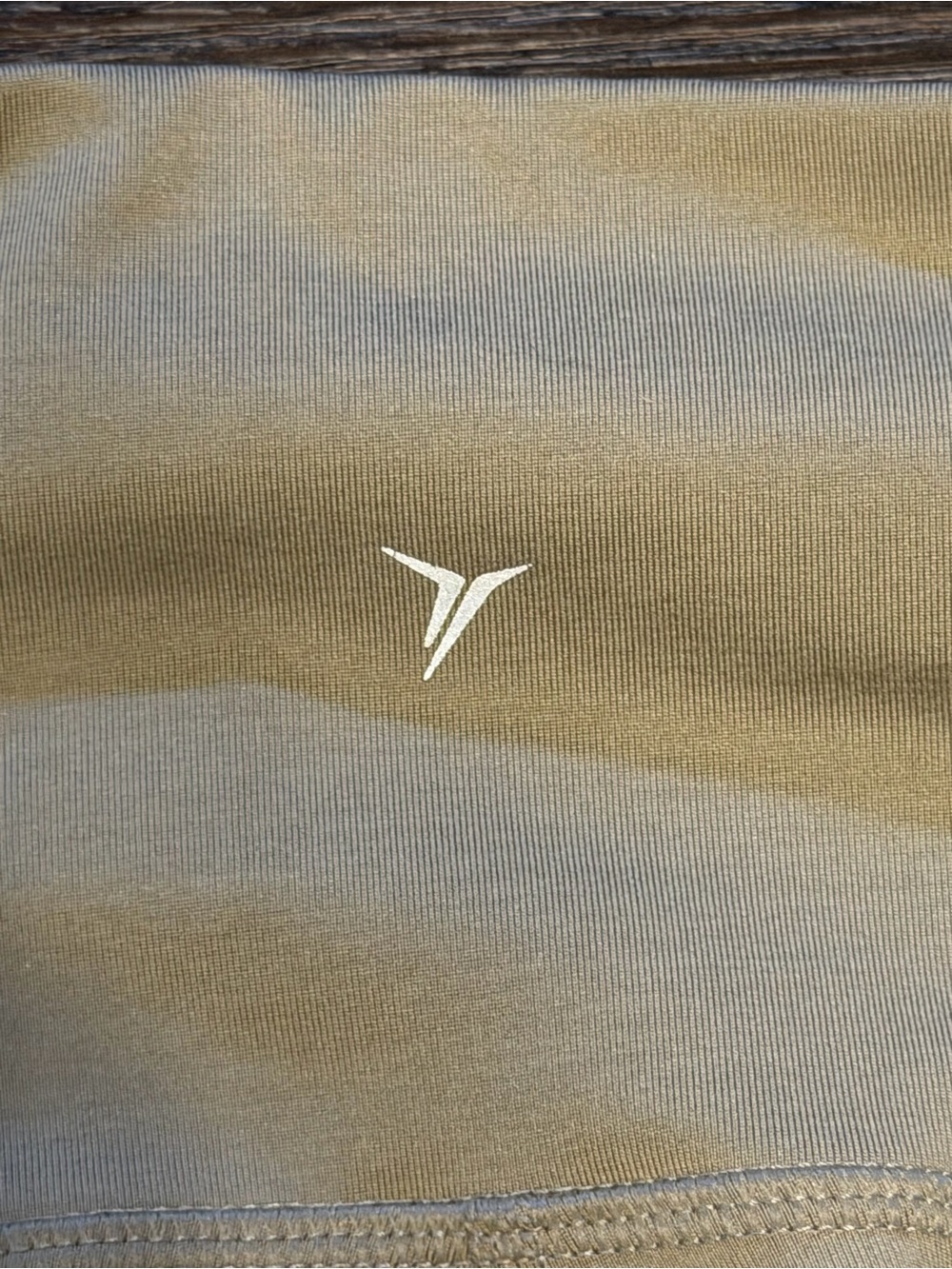 Old Navy Yellow, White & Gray Colorblock Track Leggings - Picture 3 of 4
